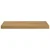 Vidaxl Stenska polica 2 szt. Rjava 60 x 23 x 4 cm Konstruiran les