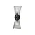 Opviq Zidna lampa 2 x E27 Max 40, Crna