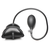Master Series Ass Bound Anchor Inflatable Silicone Anal Plug Black