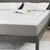 Nadmadrac Bijelo 140 x 190 cm Pleteno platno