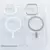 Maska Berlia Crystal Armor Magnetic za iPhone 16 transparent crna
