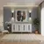 HANAH HOME Komoda Rany 150 White Gold