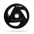 GymBeam IRON Bumper Plate 51mm