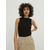 EDITED Top Naela, črna