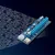 Qoltec Riser PCI-E 1x - 16x | USB 3.0 | različica 009S | SATA/PCI-E 6-pinski