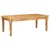 vidaXL Klubska miza Rjava 100 x 55 x 40 cm trden mangov les