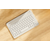 Wireless Keyboard Inphic V750B Bluetooth (White)