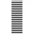 Zavjesa zebra crna 75x200 cm širina tkanine 70,9 cm poliester