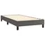 Krevet box spring s madracem LED sivi 90x200 cm od umjetne kože