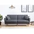 Atelier del Sofa Sofa Aqua, Na razvlačenje, Tamnosiva