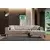 Atelier del Sofa Ugaona garnitura Horizon 85x43x207cm Svetlobraon