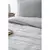 Aberto Design Set Double prekrivač Sedef, 210x220cm, Svetlosiva