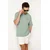 Trendyol Muška majica TMNSS23TS00084, Zelena