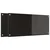 Kuhinjski zid 2 pcs Crna 90 x 40 cm Staklo otporno na udarce