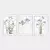 Wallity Uramljena slika 3BC_2613520_5575, 55x75 cm, 3 dela