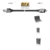 MaxTrack Kabel USB-C na RJ45 UTP CAT 6 3m