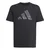 Adidas Majica za dečake J Camo T, JV5079, Crna