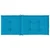 Den Blazine za vrtne stole 6 kosov modre 120x50x3 cm