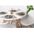 Table mat, 32x48 cm, Togo, Taupe - Tiseco