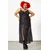 Ženska obleka KILLSTAR - Evenescent Mesh Maxi - Črna - KSRA006028