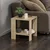 Hanah home Klub sto Midi Yan 40x40x42cm Hrast