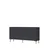 Hanah Home komoda Salkim 150, 125 cm, antracit / zlatna