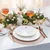 Globok krožnik Butterfly 22 cm — Premium Platinum Line Easter - 490030