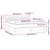 Vidaxl Box spring postelja z vzmetnico temno siva 180x200 cm blago