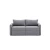 Atelier del Sofa Dvosed na razvlačenje Saros, 155x72x110cm, Sivi