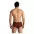 Muški sexy veš Tribal Brief, Crno-crveni