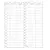 Hooh Planer za profesore, 110 listova, Crni
