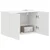 TV zidni ormar Zidne Bijelo 59,5 x 31 x 40 cm Konstruirano drvo