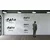 WallXpert metalni zidni ukras 5022, šest ptica na grani, 75 x 26 cm, crni