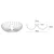 Opviq Luster Aspendos N 639, Metalni, Crni