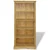 Biblioteka od borovine meksički asortiman Corona 80x40x170 cm