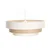 Luster na sajli TRINITI 1xE27/60W/230V, prečnik 40 cm, krem/bež