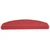 Prostirke za stepenice 20 kom 65x24x4 cm crvene poluokrugle velike