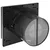 shumee Ventilator za kopalnico Ventis Linea 120 Črna H+T