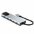 TECH-PROTECT HB02 HUB adapter USB-C - 2x USB/HDMI 4K/RJ45/USB-C 100W, siva