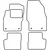 Textile Car Mats Opel Corsa D 2006-2014