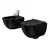 Komplet WC + Bidet CARTER BLACK UNDERCLASSED