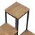 Hanah Home Polica 34x39x65cm Bež-Crna