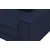 ATELIER DEL SOFA 1-Seat Sofa - fotelja Sparrow Loveseat Night Blue Walnut