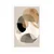 Plakat abstraktne oblike No2 - 20x30 white