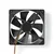 Nedis DC ventilator | DC | Velikost ventilatorja: 140 mm | 3-pinski | 24,9 dBA | Črna
