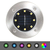 Solarne podne svjetiljke 8 kom s LED žaruljama RGB