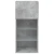 TV ormarić s LED svjetlima siva boja betona 40,5x30x90 cm