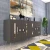 Hanah Home Konzolni sto Seduna, 150x75x35 cm, Antracit-srebrne boje