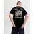 JACK & JONES Majica JORCASSIS  rjava / siva / črna / bela