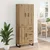 Highboard s ladicama 2 pcs Umjetnički hrast 69,5 x 34 x 180 cm